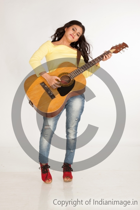 Girl Playing Guitar