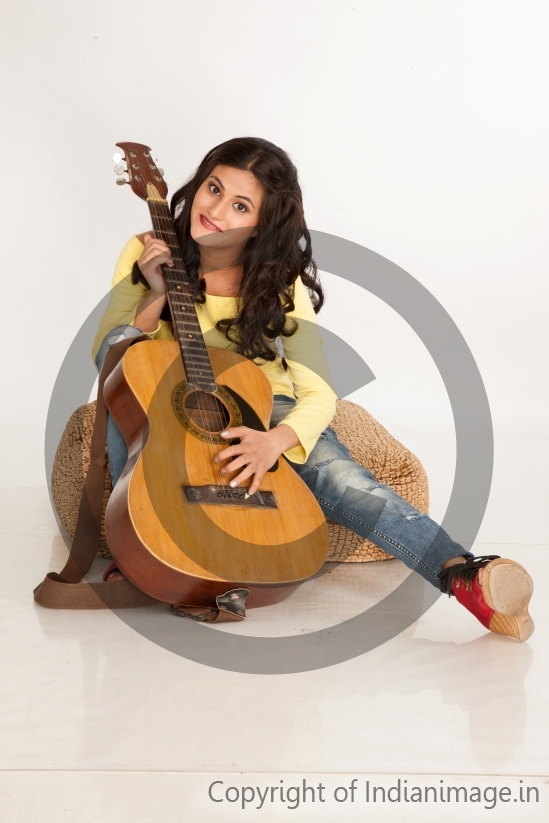 Girl with Guitar