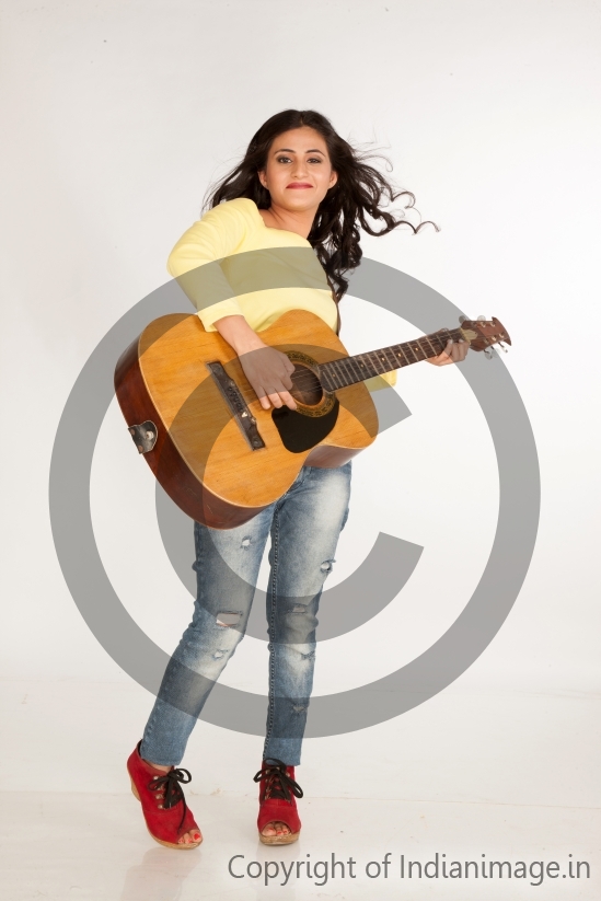 Girl Playing Guitar